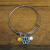 Fan Frenzy Gifts Wayland Baptist Officially Licensed Bangle Bracelet
